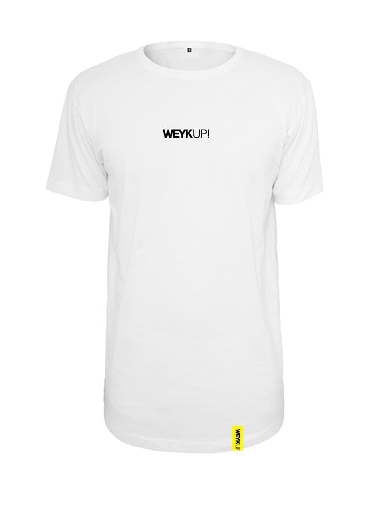 Everybody needs a WEYKUP! call! – Shaped Shirt White